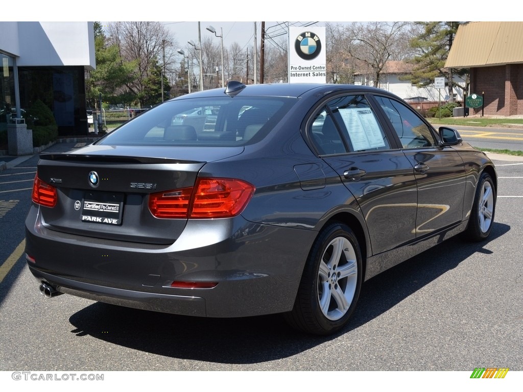 2014 3 Series 328i xDrive Sedan - Mineral Grey Metallic / Black photo #3