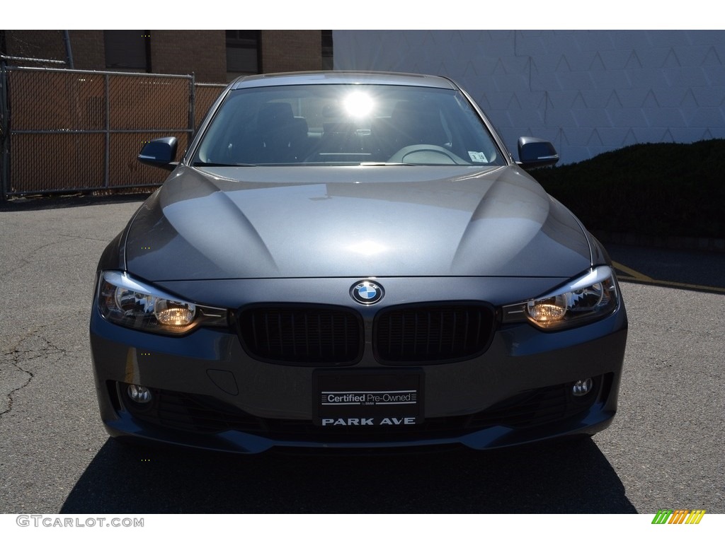 2014 3 Series 328i xDrive Sedan - Mineral Grey Metallic / Black photo #7