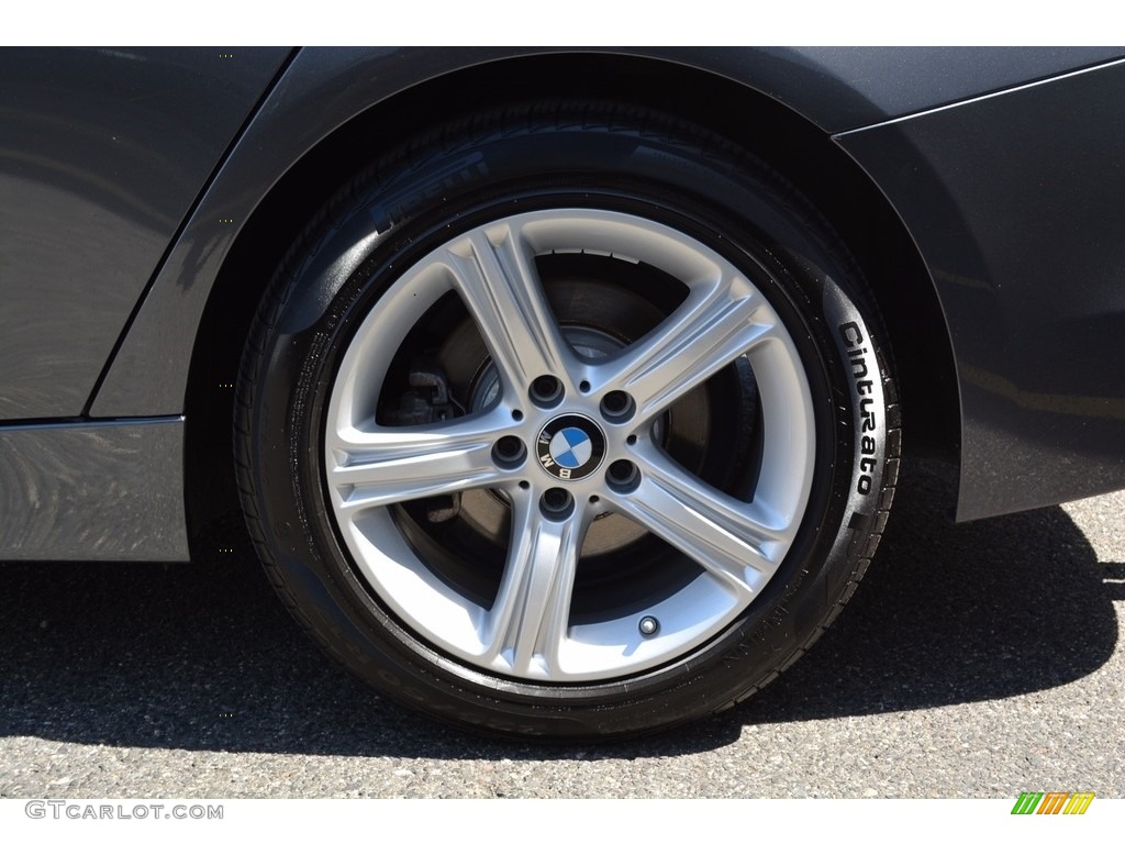 2014 3 Series 328i xDrive Sedan - Mineral Grey Metallic / Black photo #32