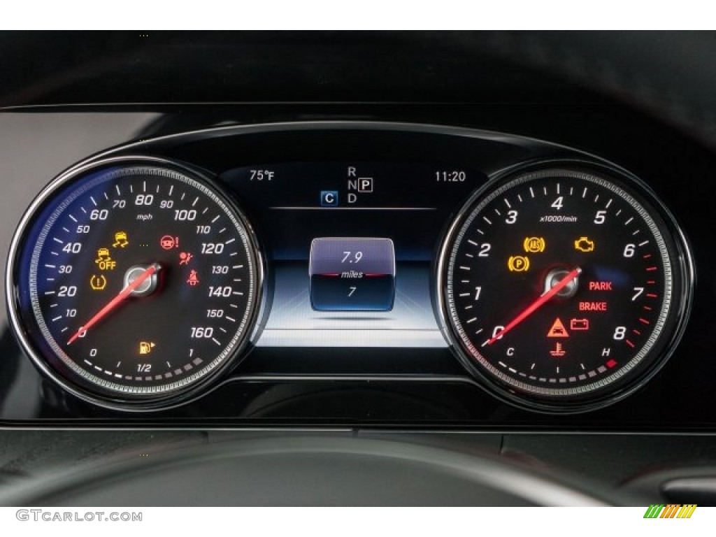 2017 Mercedes-Benz E 400 4Matic Wagon Gauges Photo #119815226