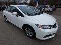 Taffeta White - Civic LX Sedan Photo No. 7