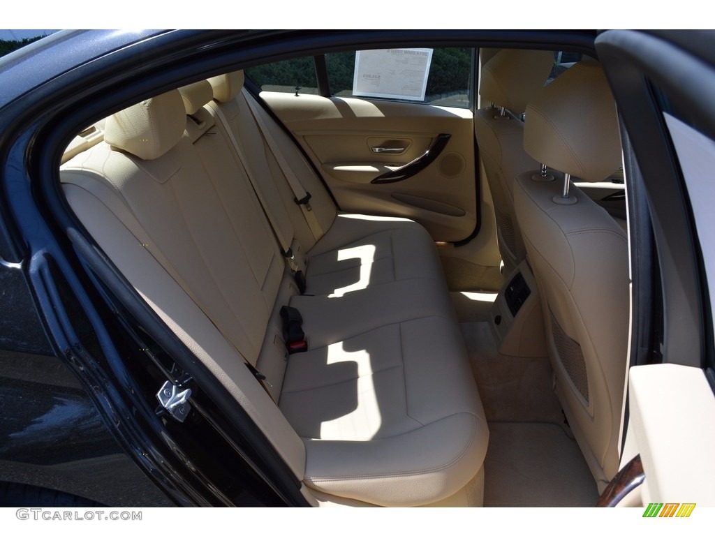 2014 3 Series 328i xDrive Sedan - Black Sapphire Metallic / Venetian Beige photo #25