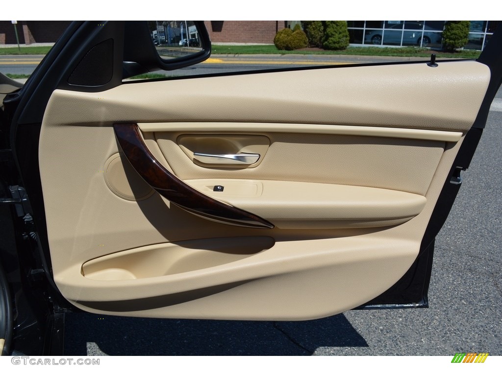 2014 3 Series 328i xDrive Sedan - Black Sapphire Metallic / Venetian Beige photo #26