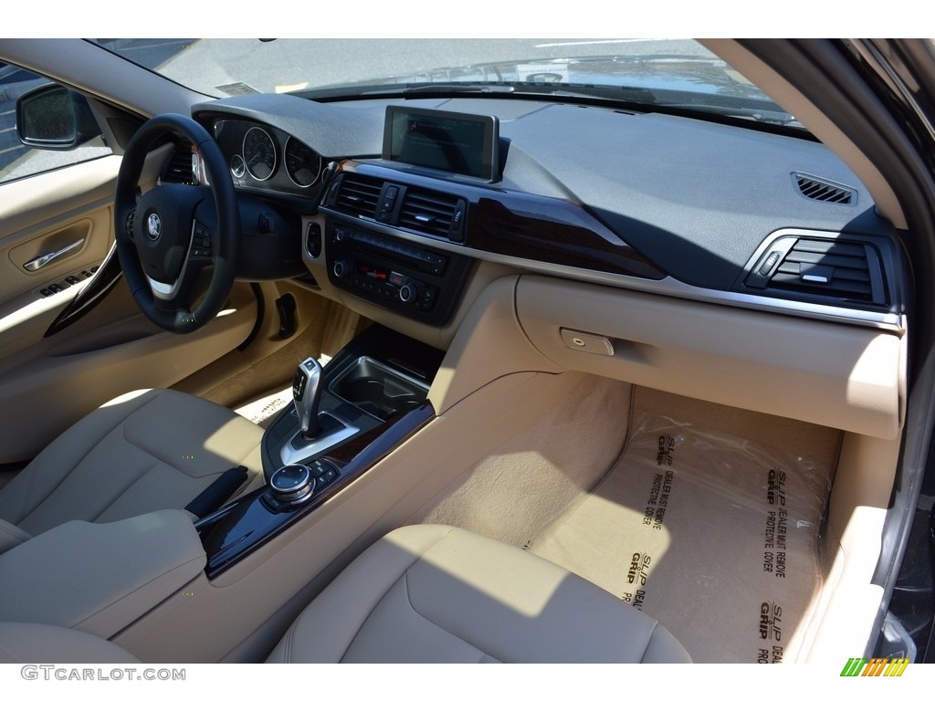 2014 3 Series 328i xDrive Sedan - Black Sapphire Metallic / Venetian Beige photo #27