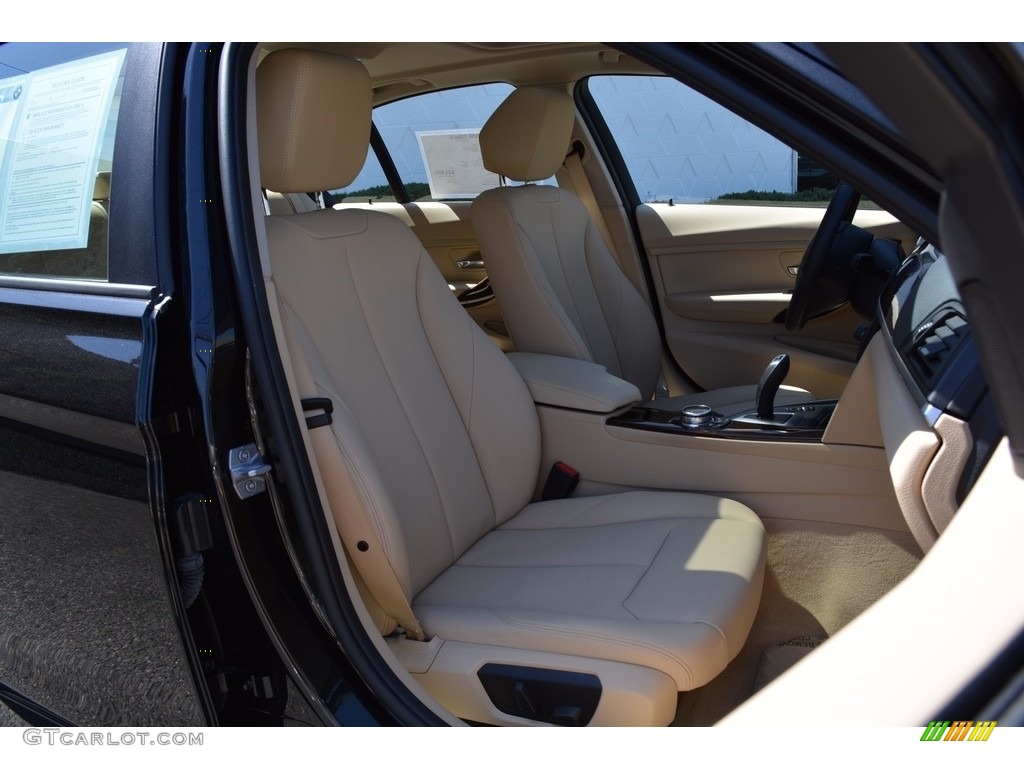 2014 3 Series 328i xDrive Sedan - Black Sapphire Metallic / Venetian Beige photo #29