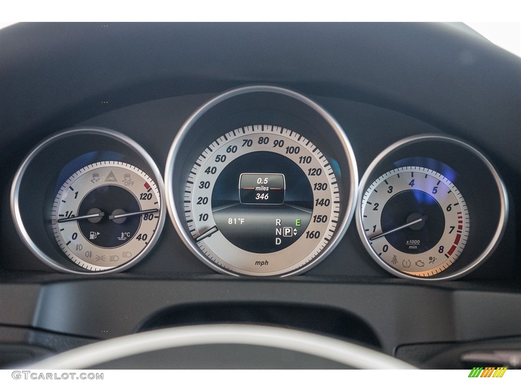 2016 Mercedes-Benz E 550 Coupe Gauges Photos