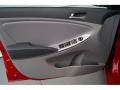 2017 Boston Red Hyundai Accent SE Sedan  photo #10