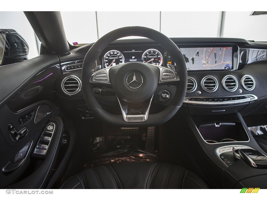 2016 Mercedes-Benz S 65 AMG Sedan designo Black Dashboard Photo #119818847