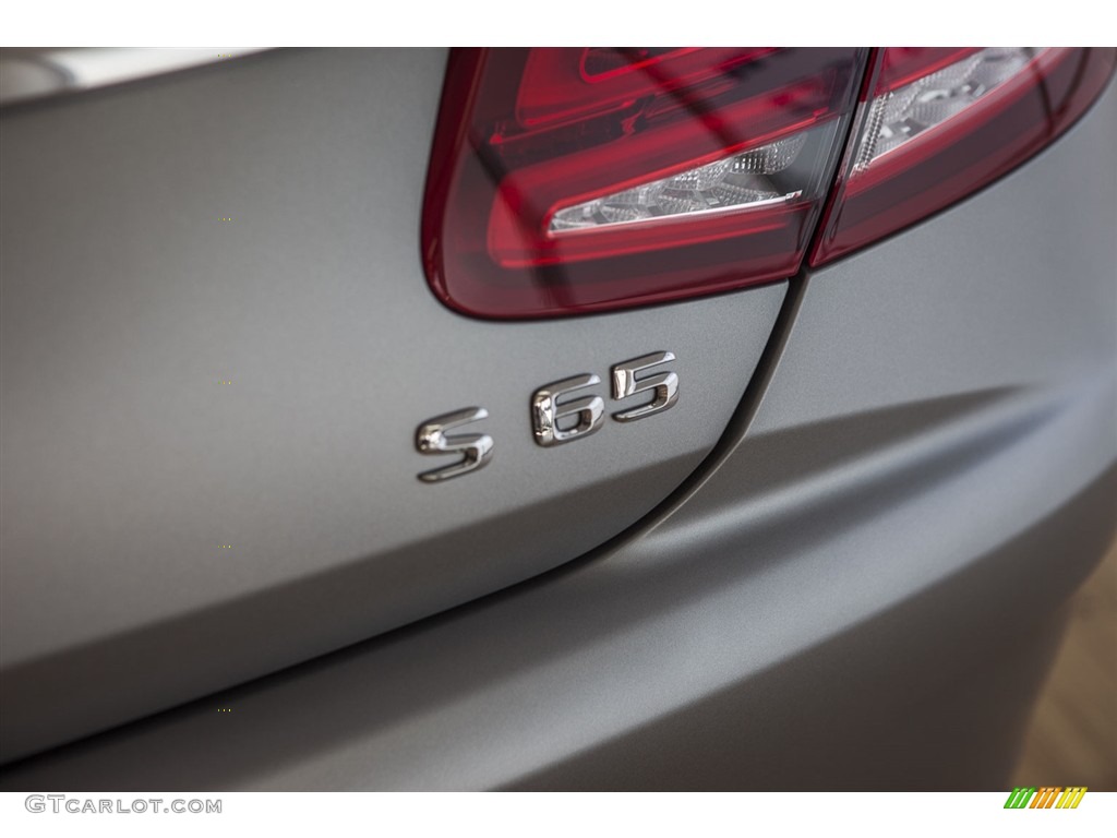 2016 Mercedes-Benz S 65 AMG Sedan Marks and Logos Photos