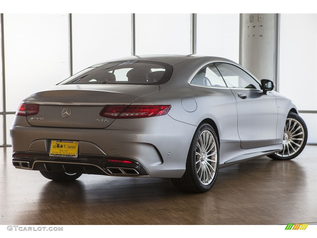 2016 S 65 AMG Sedan - designo Magno Alanite Grey Metallic (matte) / designo Black photo #28