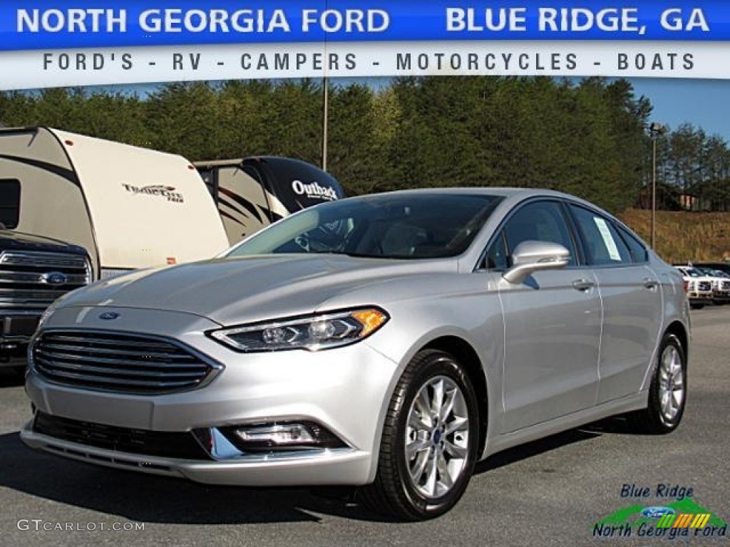 2017 Fusion SE - Ingot Silver / Ebony photo #1