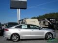 2017 Ingot Silver Ford Fusion SE  photo #6