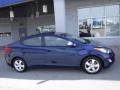 2013 Indigo Night Hyundai Elantra GLS  photo #2