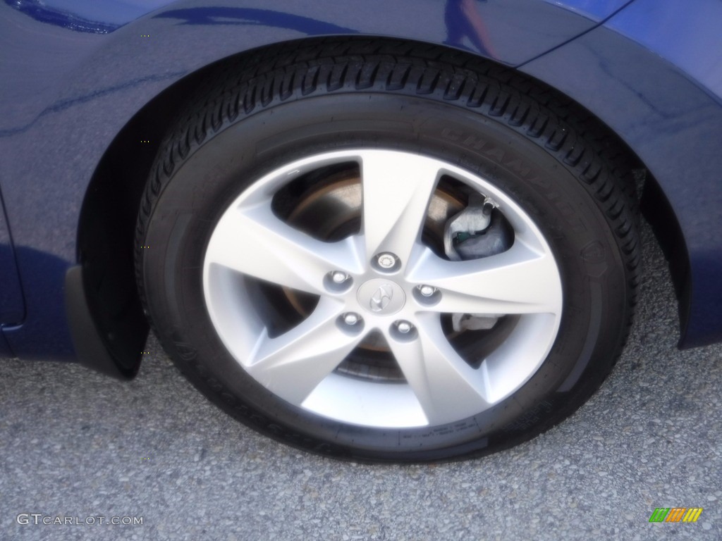 2013 Elantra GLS - Indigo Night / Gray photo #3