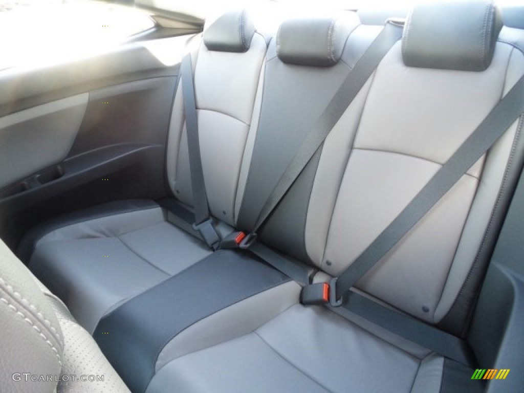 2017 Honda Civic EX-L Coupe Rear Seat Photo #119821031