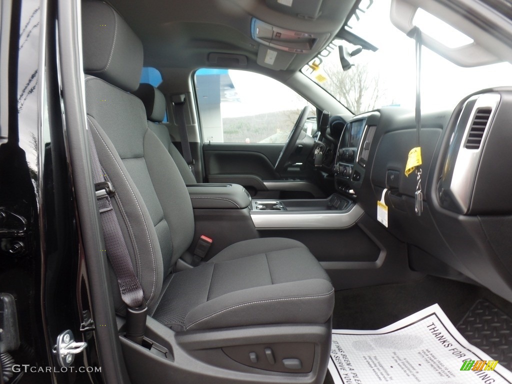 2017 Silverado 1500 LT Double Cab 4x4 - Black / Jet Black photo #17