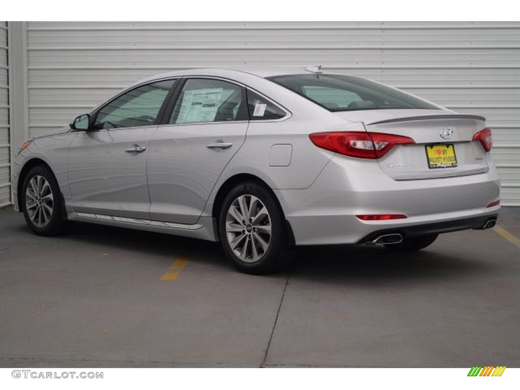 2017 Sonata Sport - Symphony Silver / Gray photo #4