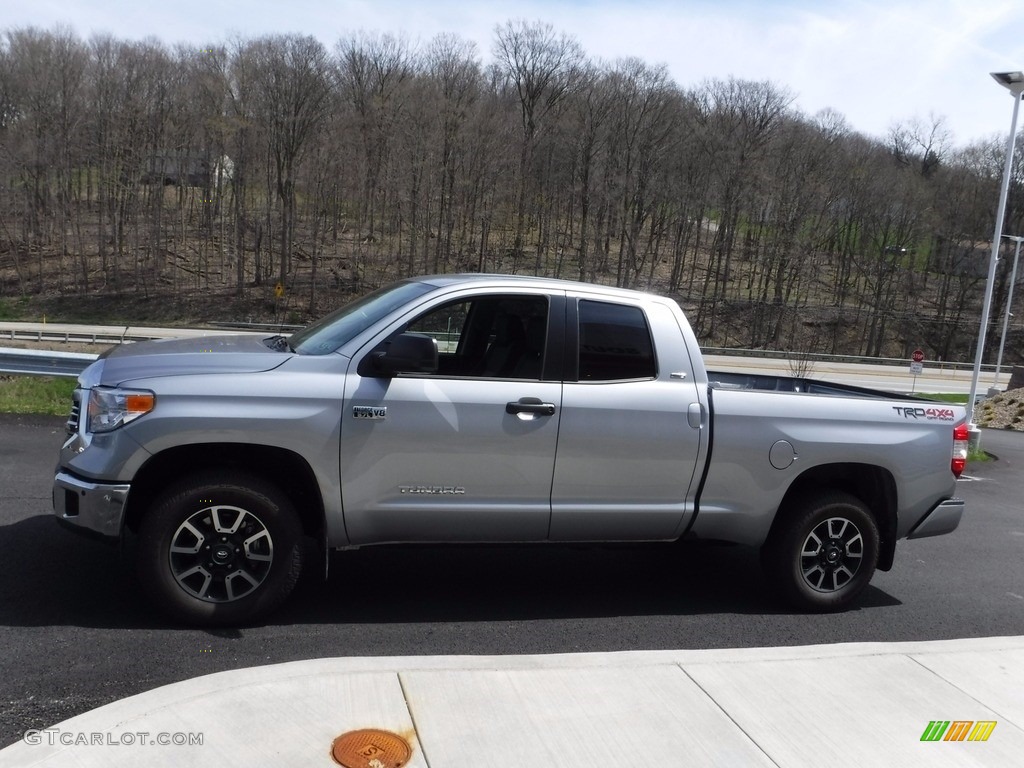 Silver Sky Metallic 2017 Toyota Tundra SR5 Double Cab 4x4 Exterior Photo #119821766