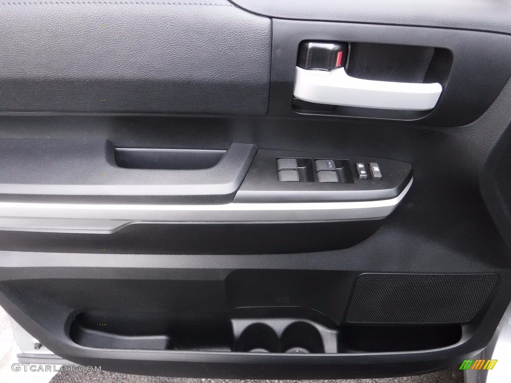 2017 Toyota Tundra SR5 Double Cab 4x4 Graphite Door Panel Photo #119821829