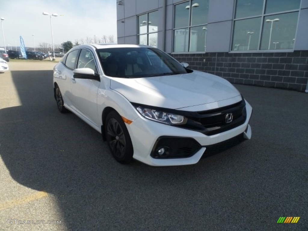 White Orchid Pearl Honda Civic