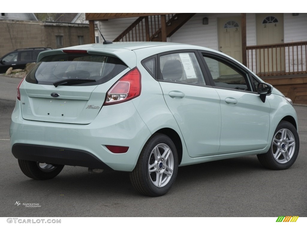 2017 Fiesta SE Hatchback - Bohai Bay Mint / Charcoal Black photo #3