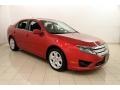 Red Candy Metallic 2011 Ford Fusion SE