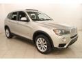 Mineral Silver Metallic 2015 BMW X3 xDrive28i