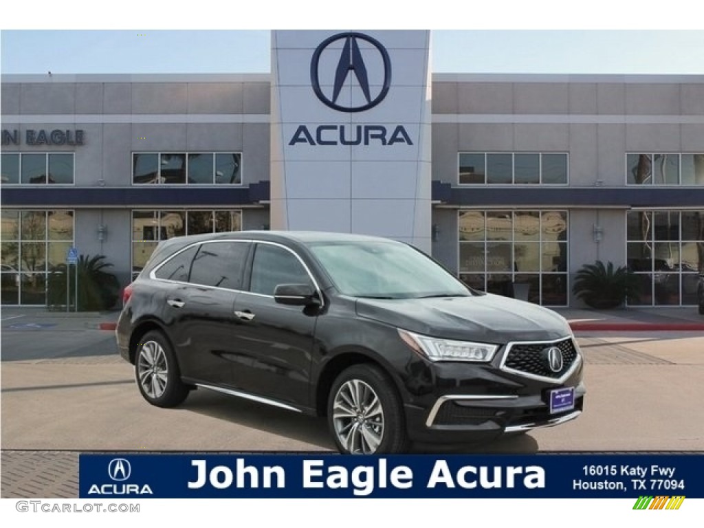 Crystal Black Pearl Acura MDX