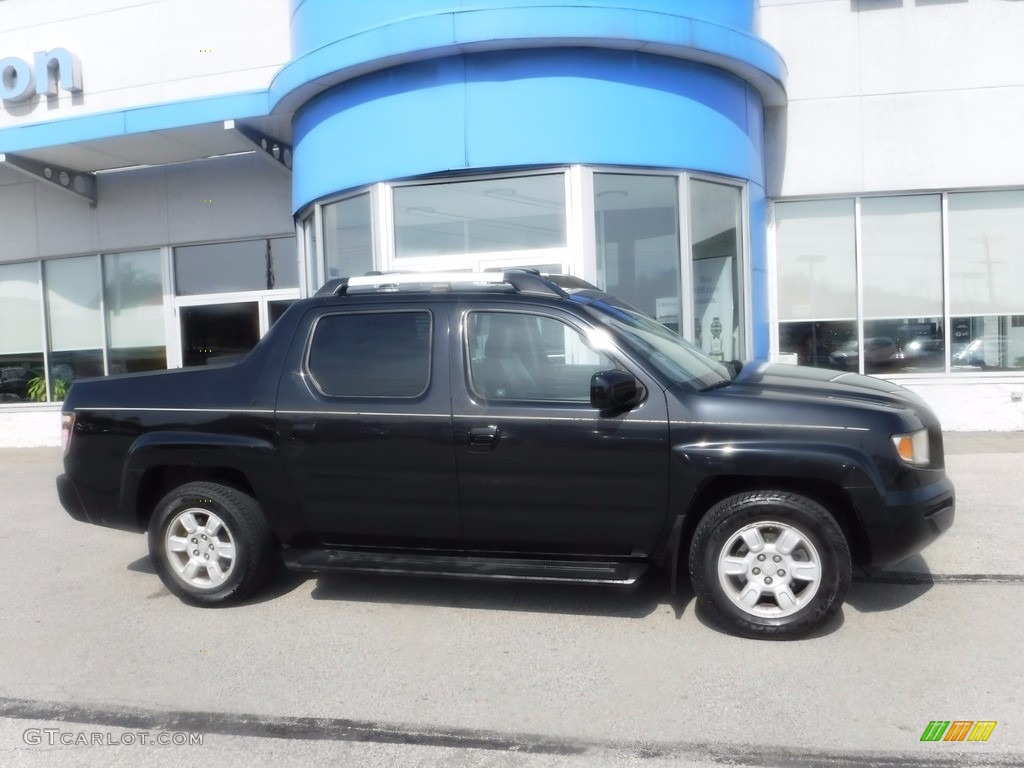 2006 Ridgeline RTL - Nighthawk Black Pearl / Gray photo #2