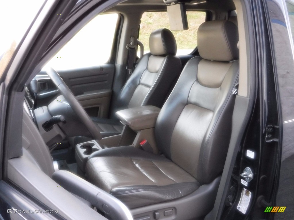 2006 Ridgeline RTL - Nighthawk Black Pearl / Gray photo #19