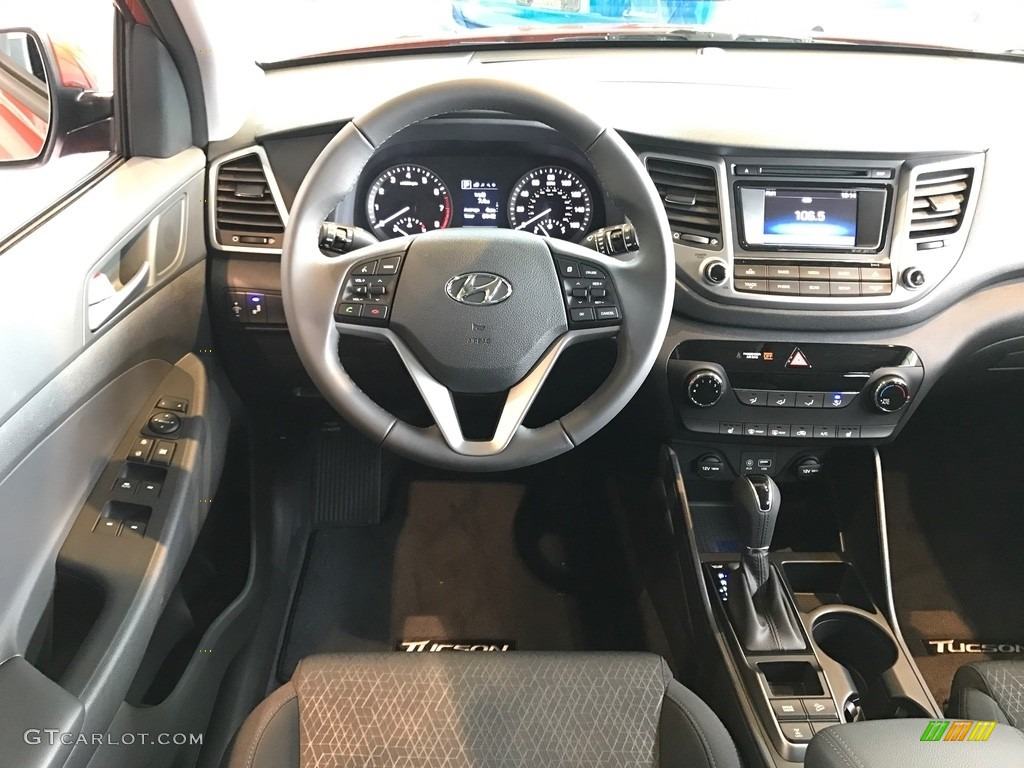 2017 Tucson Sport AWD - Sedona Sunset / Black photo #3