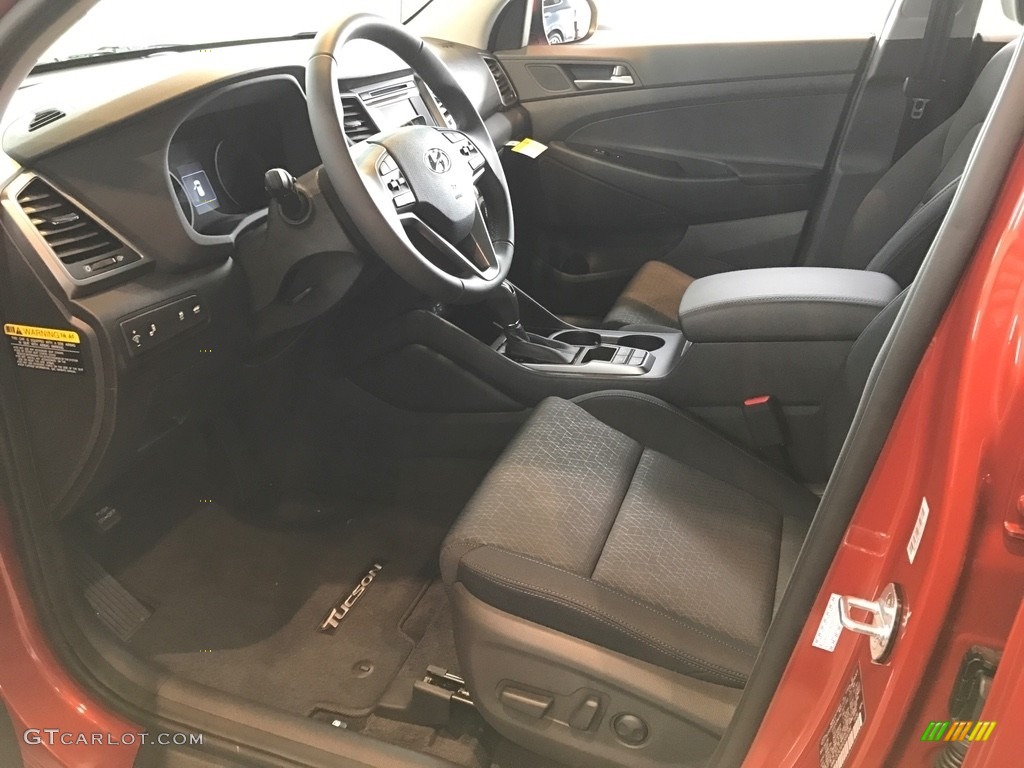 2017 Tucson Sport AWD - Sedona Sunset / Black photo #4