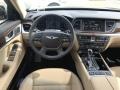 2017 Hyundai Genesis Beige Two Tone Interior Dashboard Photo