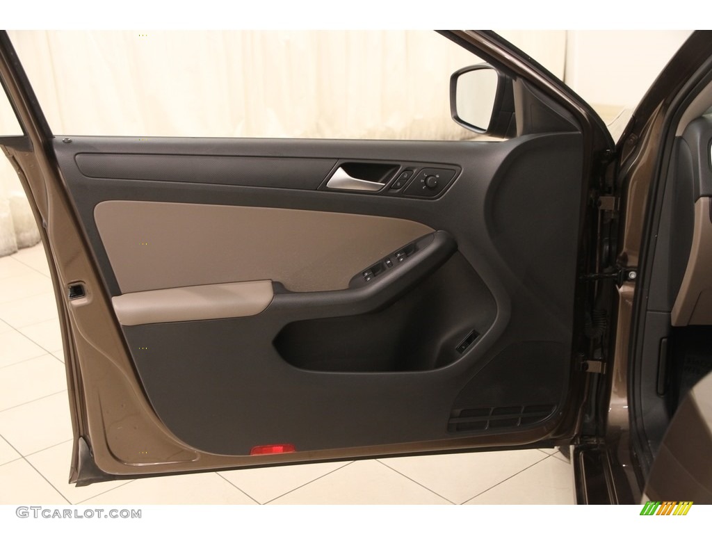 2014 Jetta S Sedan - Toffee Brown Metallic / Latte Macchiato photo #4