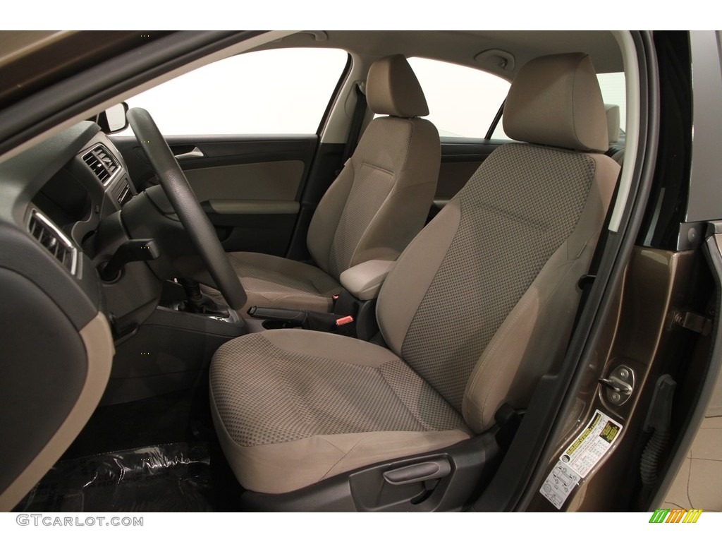 2014 Jetta S Sedan - Toffee Brown Metallic / Latte Macchiato photo #5
