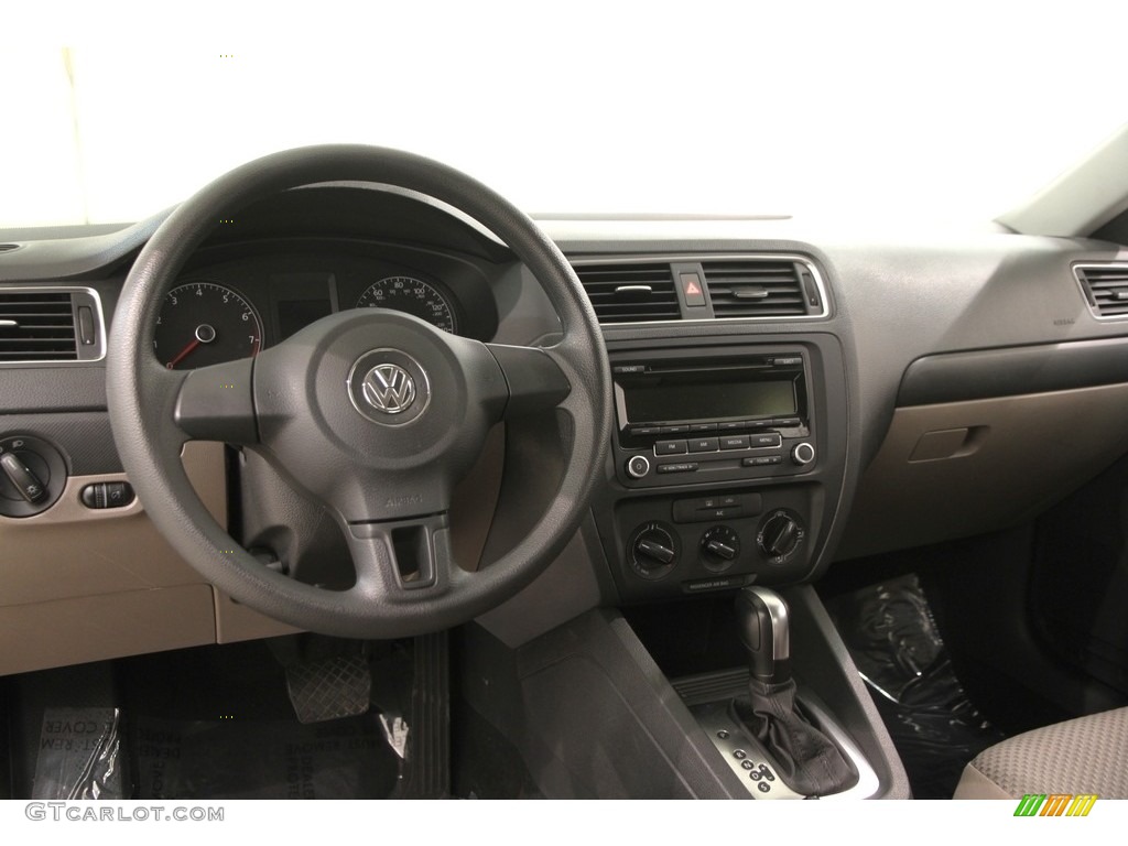 2014 Jetta S Sedan - Toffee Brown Metallic / Latte Macchiato photo #6