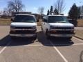 2011 Summit White Chevrolet Express LT 3500 Extended Passenger Van  photo #4