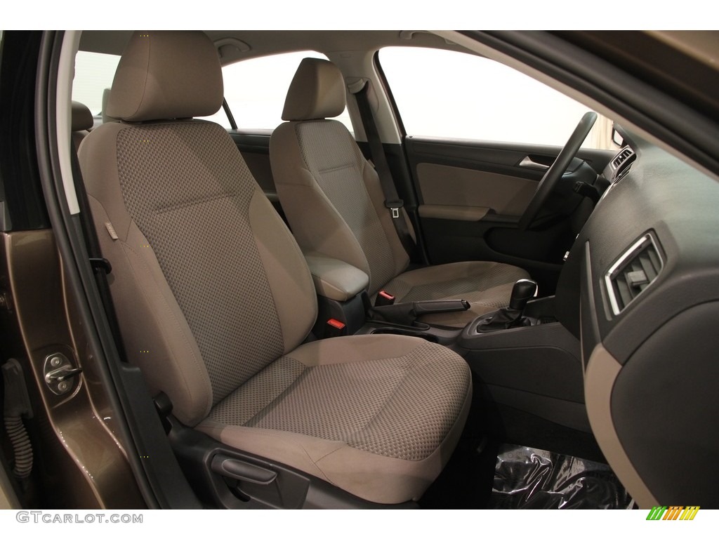 2014 Jetta S Sedan - Toffee Brown Metallic / Latte Macchiato photo #14