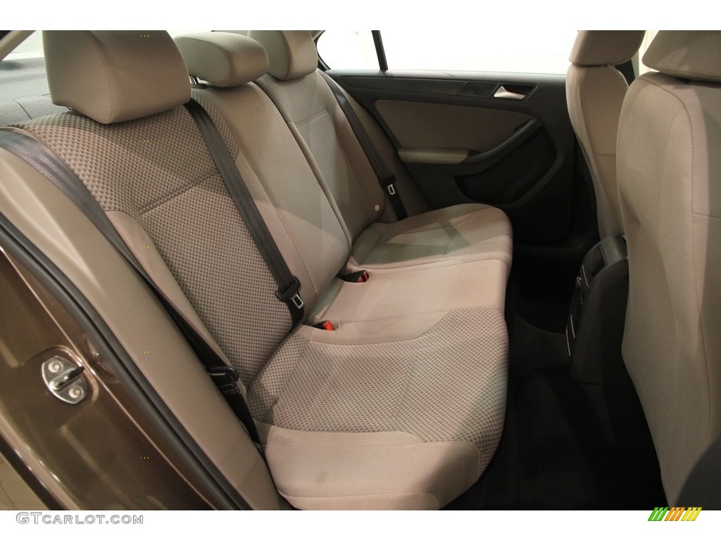 2014 Jetta S Sedan - Toffee Brown Metallic / Latte Macchiato photo #15