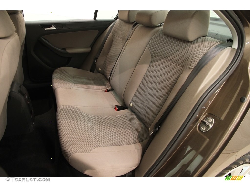 2014 Jetta S Sedan - Toffee Brown Metallic / Latte Macchiato photo #16
