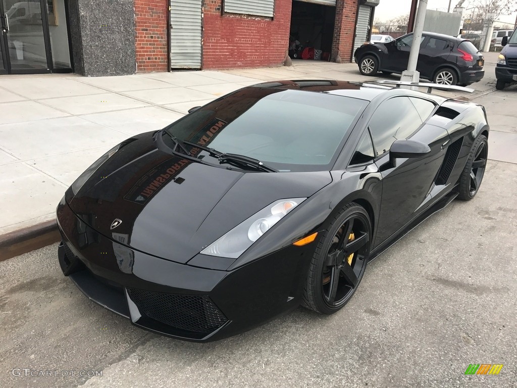 2004 Gallardo Coupe - Nero Noctis (Black) / Nero Perseus photo #1