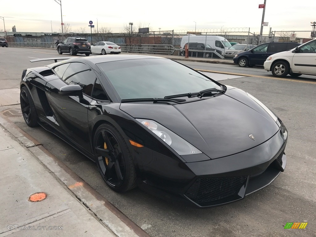2004 Gallardo Coupe - Nero Noctis (Black) / Nero Perseus photo #2