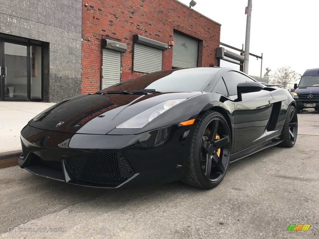 2004 Gallardo Coupe - Nero Noctis (Black) / Nero Perseus photo #3