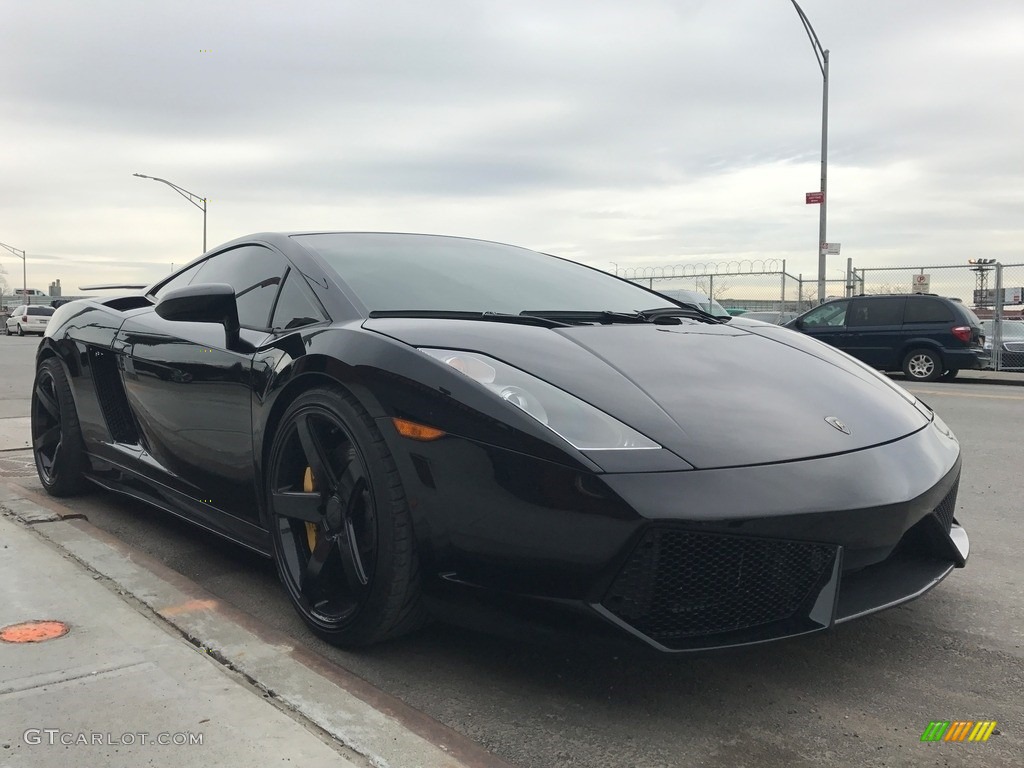 2004 Gallardo Coupe - Nero Noctis (Black) / Nero Perseus photo #4