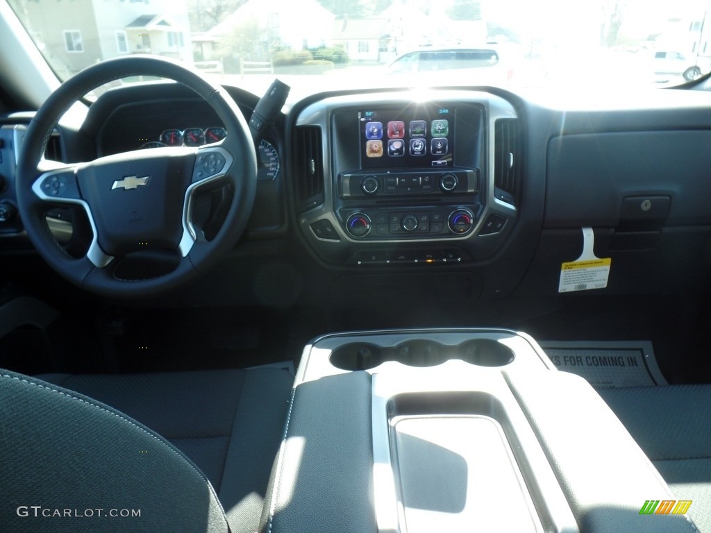 2017 Silverado 1500 LT Double Cab 4x4 - Black / Jet Black photo #43