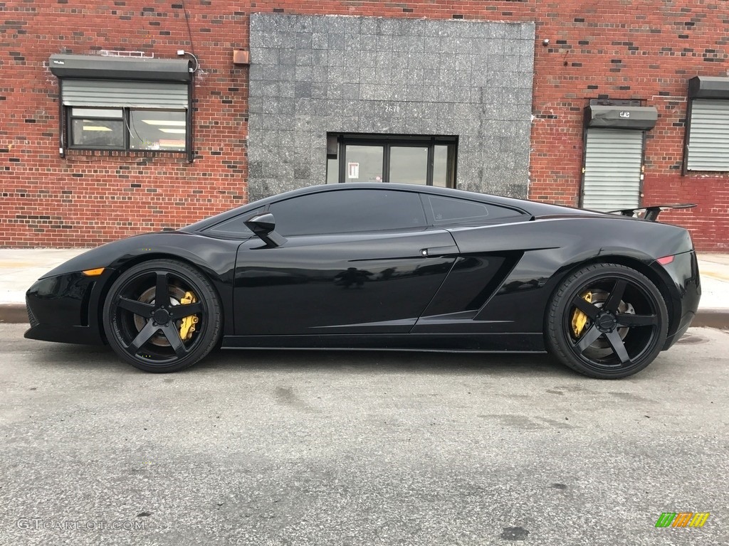 2004 Gallardo Coupe - Nero Noctis (Black) / Nero Perseus photo #8