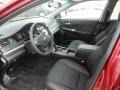 2017 Toyota Camry Black Interior Front Seat Photo