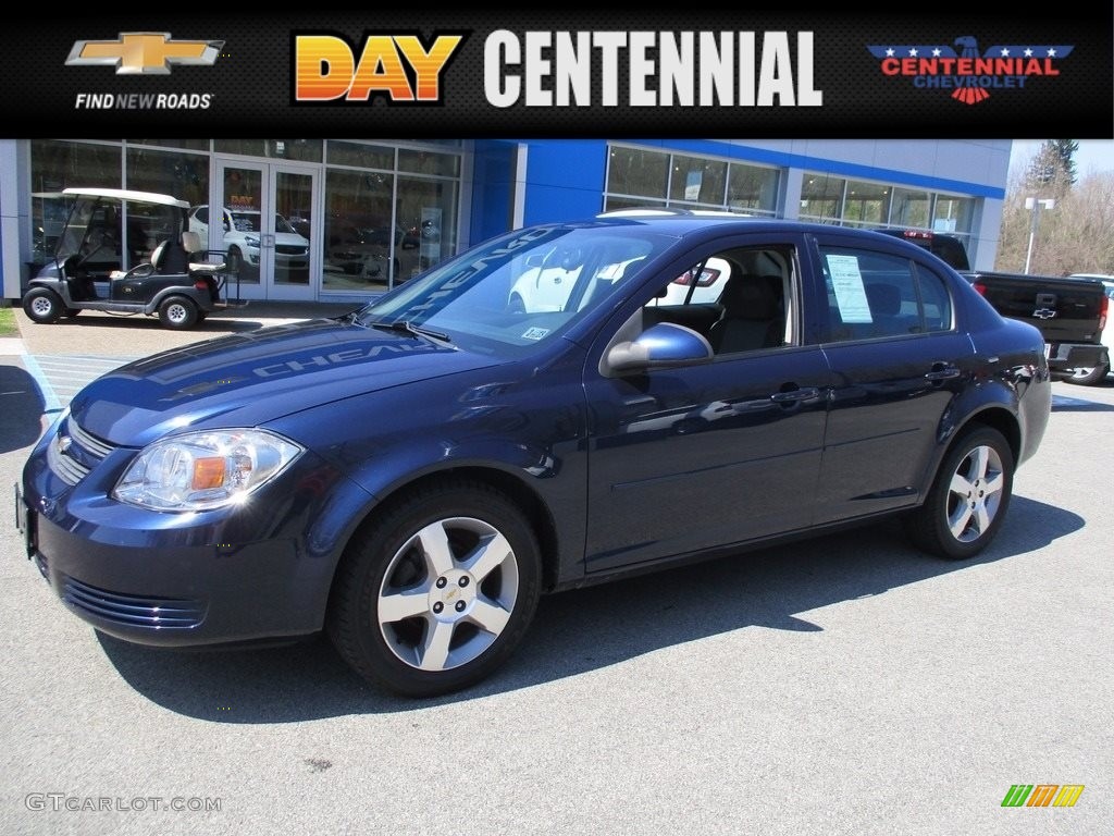 2010 Cobalt LT Sedan - Imperial Blue Metallic / Ebony photo #1
