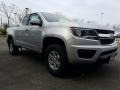 Silver Ice Metallic 2017 Chevrolet Colorado WT Extended Cab