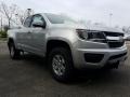 2017 Silver Ice Metallic Chevrolet Colorado WT Extended Cab  photo #1